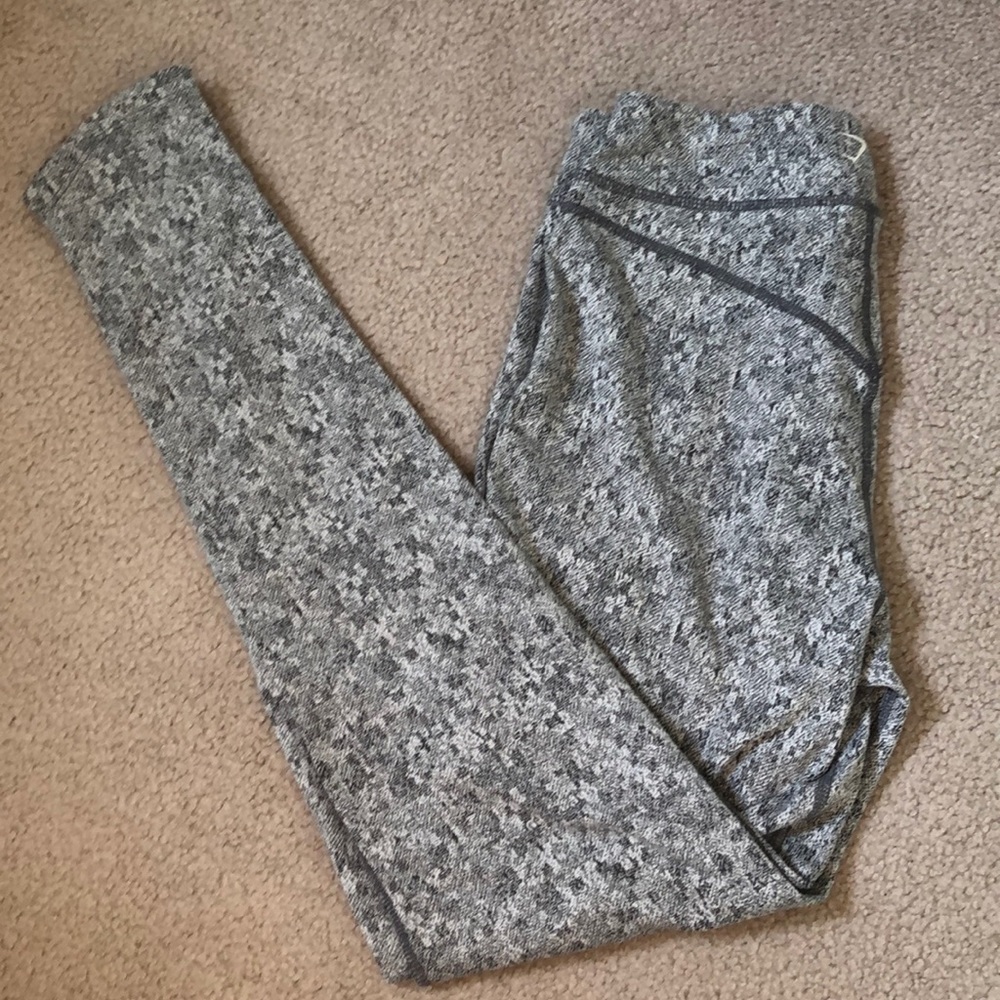 Gymshark grey fleur leggings